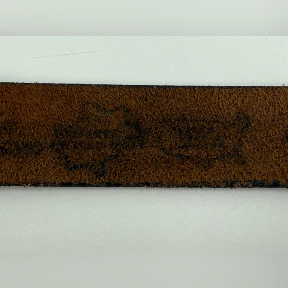 Vintage Men’s Brown Leather‎ Belt 42